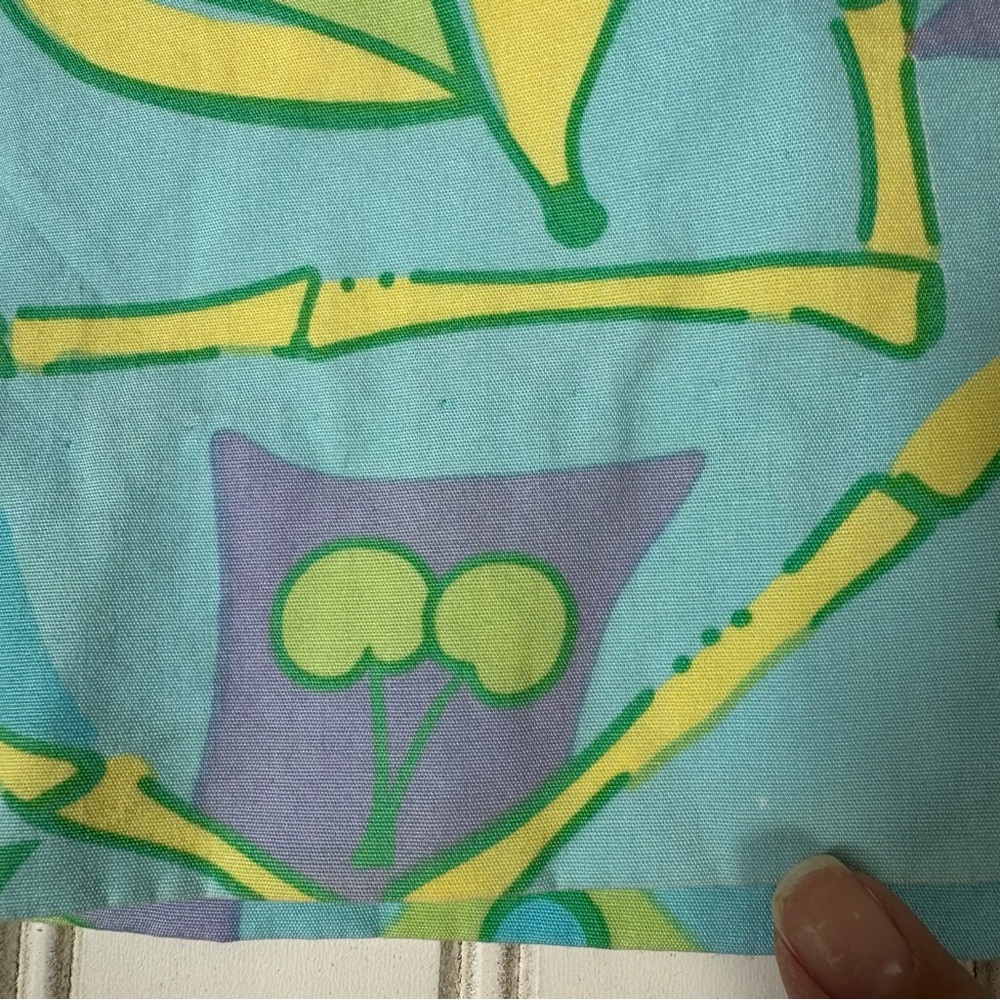 Lilly Pulitzer Mini‎ Skirt Women’s Size 2 Fruit Pineapple Cherry’s - Picture 12 of 13
